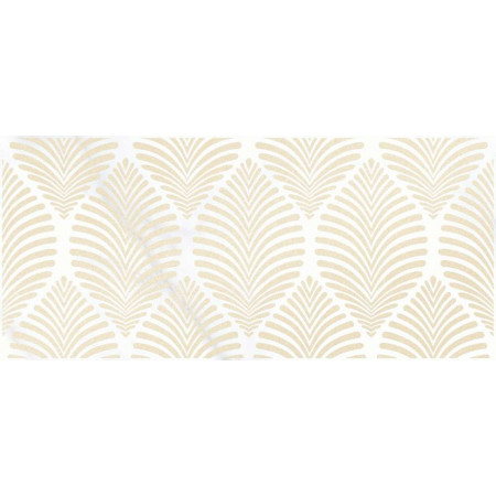 Плитка OM2G051 (OM2G051DT) Вставка Omnia узоры белый 20x44