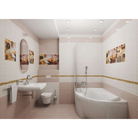 Плитка Monocolor Бордюр стеклянный Ral 4009 2х40