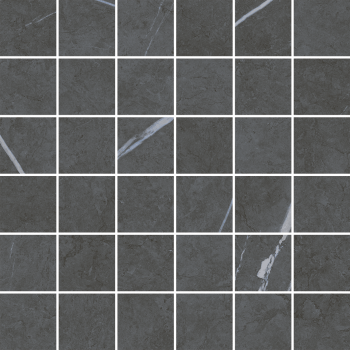 Мозаика 610110000917 Metropolis Imperial Black Mosaico Nat 30x30
