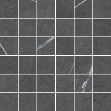 Мозаика 610110000917 Metropolis Imperial Black Mosaico Nat 30x30