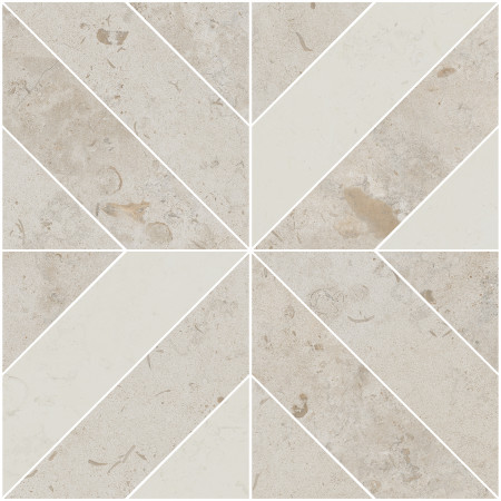 Керамогранит ID125 Декор Про Лаймстоун бежевый матовый 60х60