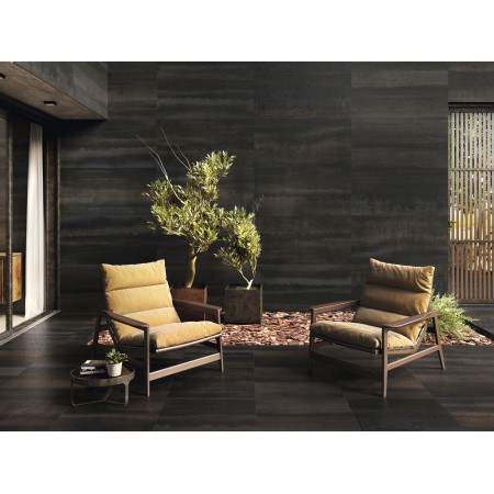 Керамогранит Iron Black Lapado Rect 60x60