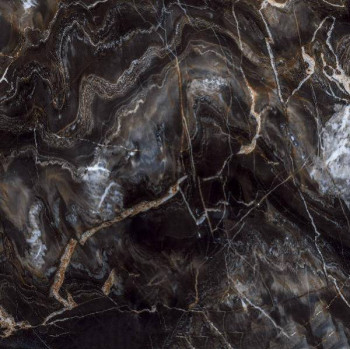 Керамогранит GR103 Toledo Black High glossy 600x600