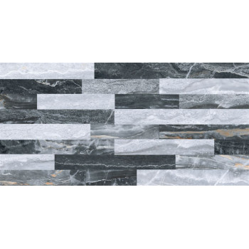 Керамогранит K946622LPR01VTEP Bergamo 3D Микс Декор Холодная Гамма Лаппато Ректификат 30x60x0,9