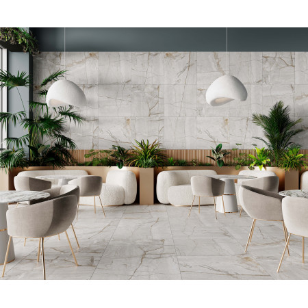 Керамогранит Pulsar Grey Карвинг 80х80