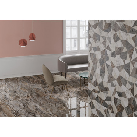 Керамогранит K951331LPR01VTER MarbleSet Иллюжн Темно-серый 7ЛПР R9 8мм 60x120