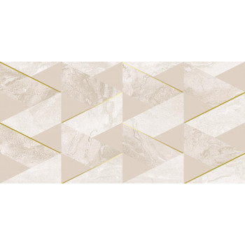 Плитка Декор Gregory бежевый 25х50