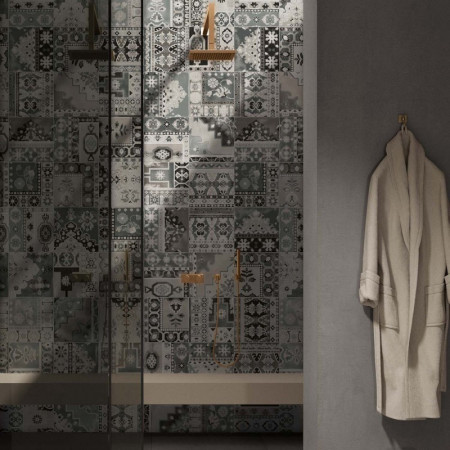 Керамогранит PF60005893 Play Dots Multiblack 20x20