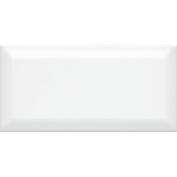 Плитка 19040 N Бланше белый грань глянцевый 20х9,9