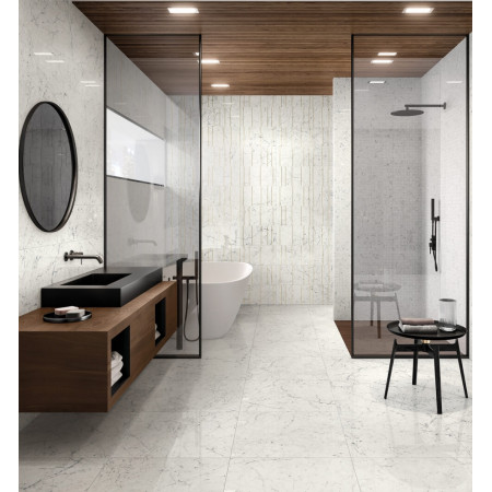 Керамогранит 600090000478 Charme Extra Carrara Listello Leaf Pat 5x30