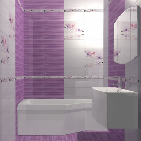 Плитка MC2G322DT Miracle Панно сиреневое 40x44