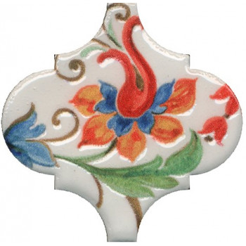 Плитка VT/A583/65000 Арабески Тоскана 7 глянцевый 6,5x6,5