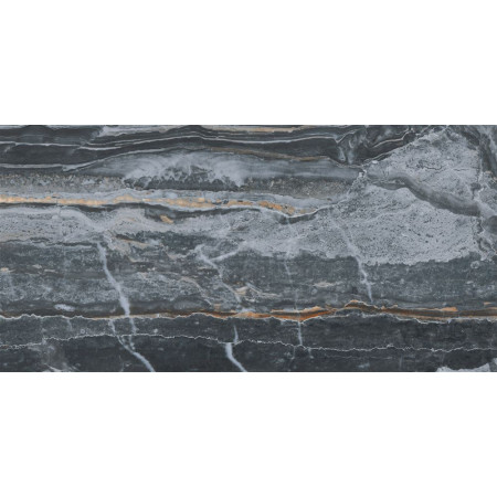 Керамогранит K946611LPR01VTEP Bergamo Антрацит Лаппато R9 Ректификат 30x60x0,9