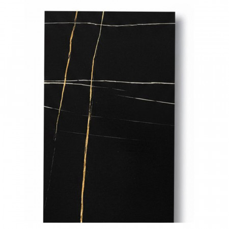 Керамогранит CTM_PT75YS102 black GLOSSY 750х1500х9,2 мм (2,25 м2/упак)