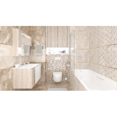 Плитка Gobi бежевый 25х75