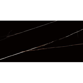 Керамогранит Lawa black черный полированный 60x120