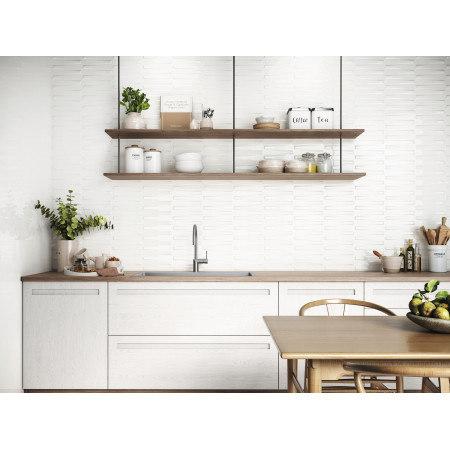 Плитка Dutton White Gloss 25*25