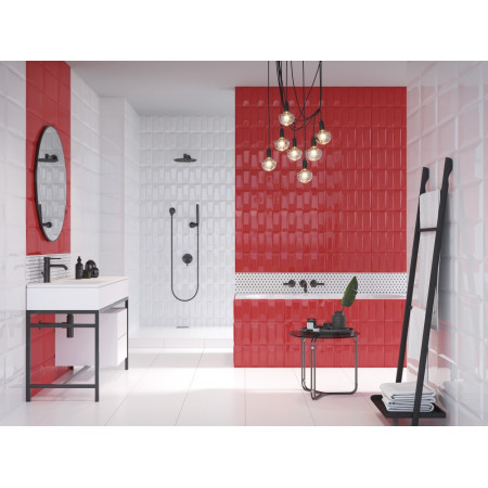 Плитка EVG413 Evolution рельеф кирпичи красный 20x44