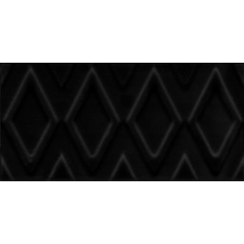 Плитка 16016 Авеллино чёрный структура mix 7.4*15