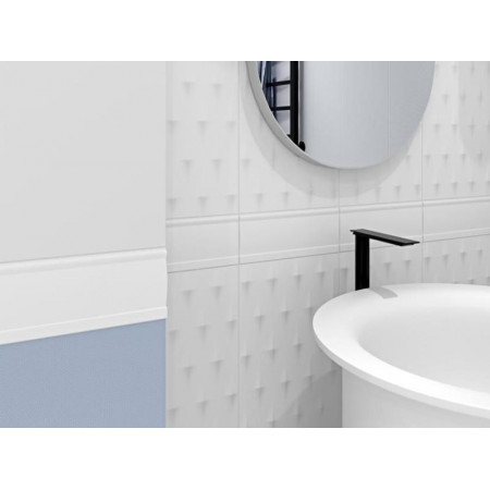 Плитка A-TY1U051\N	Trendy белый 10х25