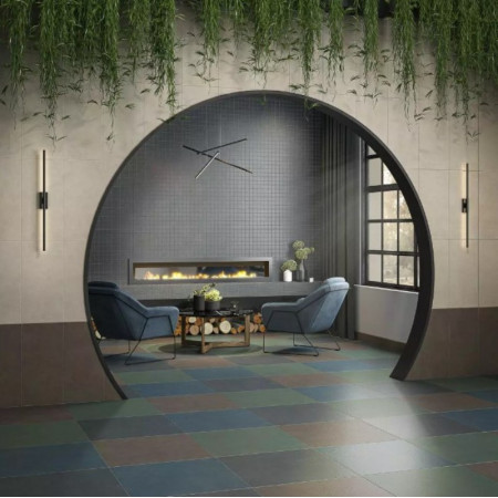 Керамогранит DD642020R/6BT Про Чементо синий темный матовый 60x9,5