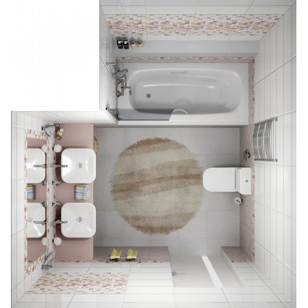 Плитка BWU58ASI004 Asti Бордюр 8,2х50