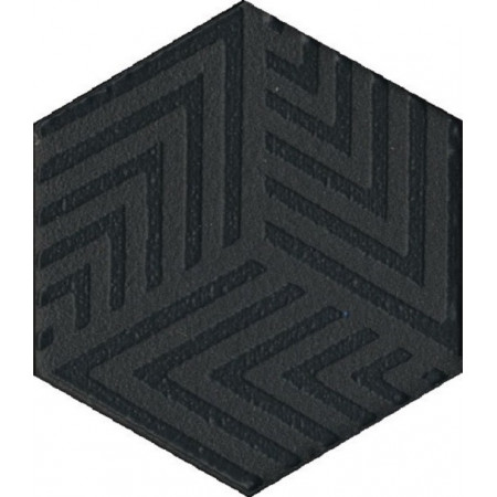 Керамогранит OS/B241/63001 Декор Агуста черный 6х5,2