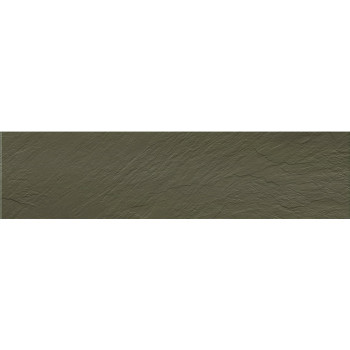 Керамогранит UF037 (хаки моноколор) рельефный ректифицированный 120х29,5