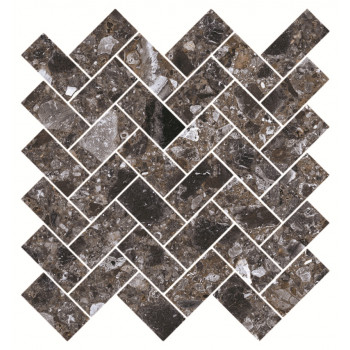 Мозаика K-333/MR/m06 Terrazzo Dark Grey 28.2x30.3