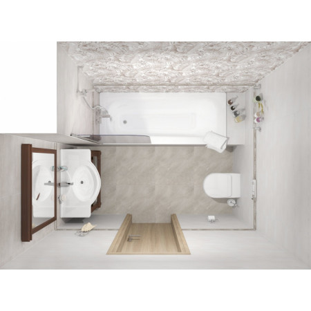 Плитка BWU54BNT007 бордюр Bonita 80*500*75