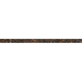 Керамогранит Skirting Catrine Black / Плинтус Катрин Черный MR 120х6