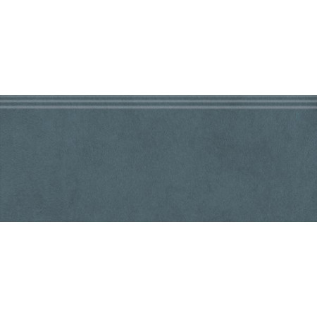 Плитка FMF019R Плинтус Чементо синий тёмный матовый обрезной 30x12