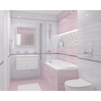 Плитка 34013 Spring голубой 25х50