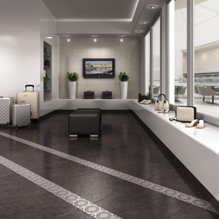 Керамогранит SG604402R/6BT Сен-Дени светло-серый плинтус лаппатированный 9.5х60