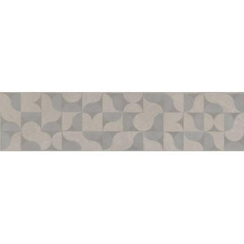 Плитка AZ/B005/11232R Авенида серый светлый матовый обрезной 60х14,5