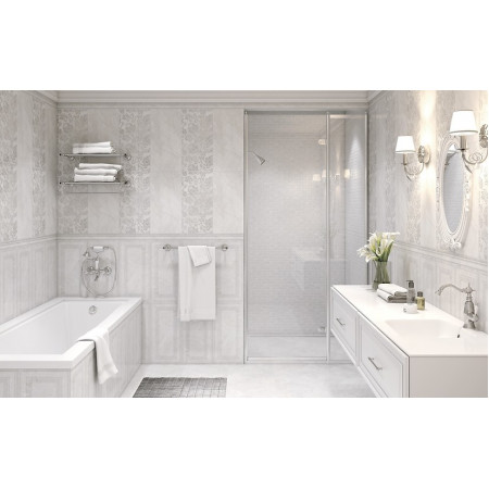 Плитка DA2L521 Вставка Dallas светло-серый 29,7x60