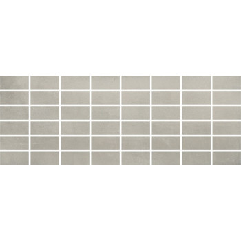 Плитка MM15112 Пикарди серый мозаичный декор 15*40
