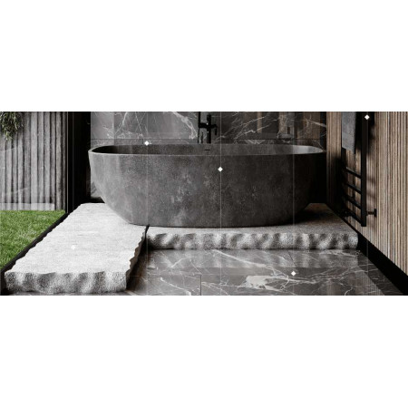 Керамогранит Black Calacatta Full Lap 60x120