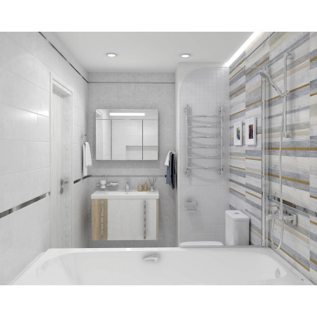 Плитка 60025 Step серый 20х60