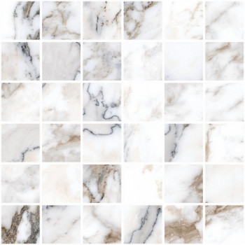Мозаика K949879LPR1VTE0 Marble-X Бреча Капрайа Белый ЛПР 30x30