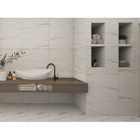 Плитка TP3604A Махаон белый ректификат 30x60