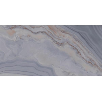 Плитка 19076 Сеттиньяно синий грань глянцевый 9,9x20