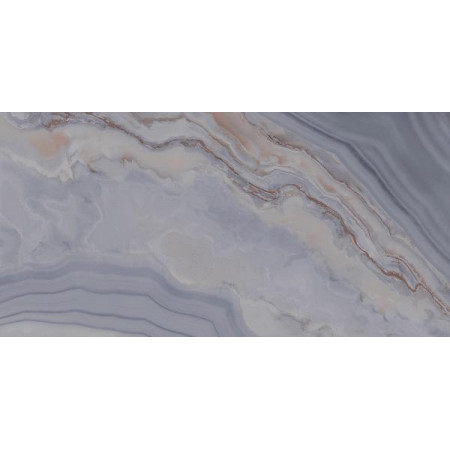 Плитка 19076 Сеттиньяно синий грань глянцевый 9,9x20