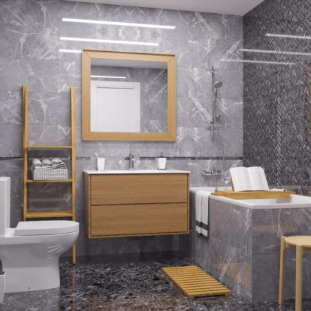 Керамогранит K-333 dark grey/темно-серый MR 30x60