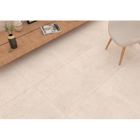 Керамогранит BIEN0051 Cemento Ivory Rec Semi Lap 600x1200x9