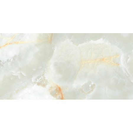 Керамогранит Onyx Dawn Mint зеленый Полированный 60x120