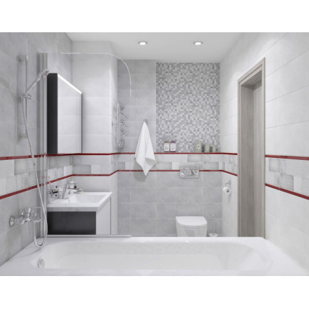 Плитка C-ATS521D Atlas светло-серый 20x60