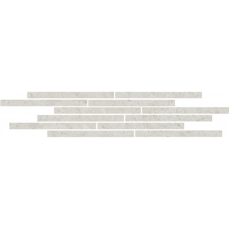 Мозаика T025/11206 Декор Карму мозаичный серый светлый матовый 75х15