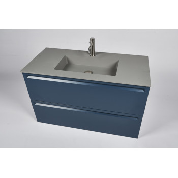 Тумба с раковиной INDA Piccadilly 80BD Cemento