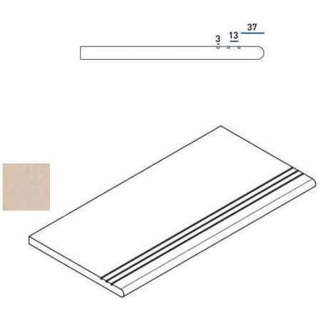 Ступени 620040000064 MAGNESIO GRADINO ROUND GRIP 30x60